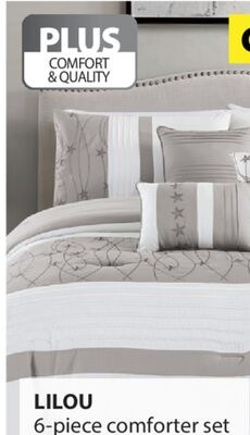 LILOU 6-piece comforter set