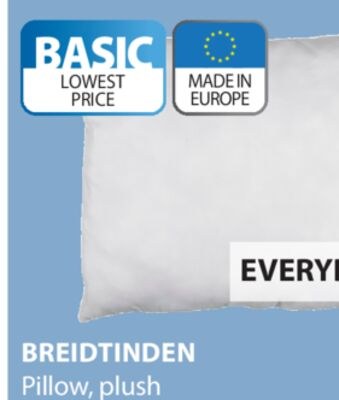 BREIDTINDEN Pillow, plush