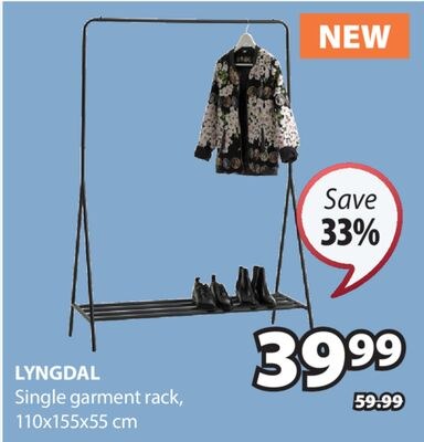 LYNGDAL Single garment rack