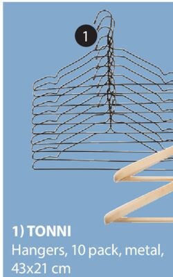 TONNI Hangers