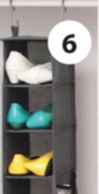 BALSE Small 6-tier hanging shelf