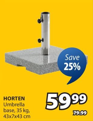 HORTEN Umbrella base