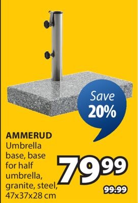AMMERUD Umbrella base