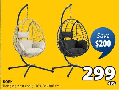 BORK Hanging nest chair