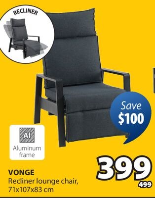 VONGE Recliner lounge chair