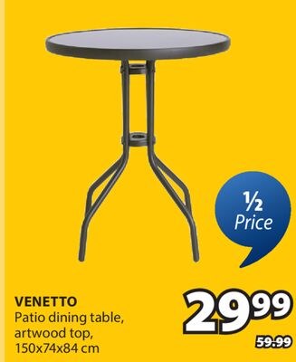 VENETTO Patio dining table