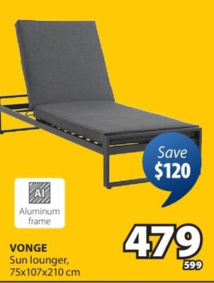VONGE Sun lounger