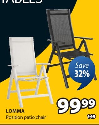 LOMMA Position patio chair