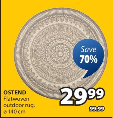 OSTEND Flatwoven outdoor rug