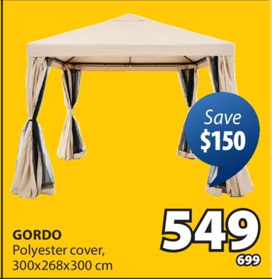GORDO Polyester cover
