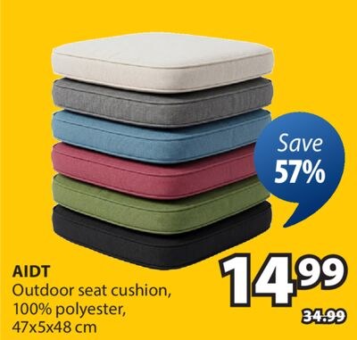 AIDT Outdoor seat cushion