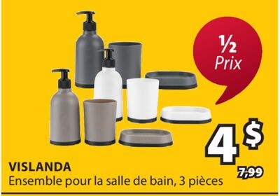 VISLANDA Ensemble pour la salle de bain