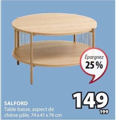 SALFORD Table basse
