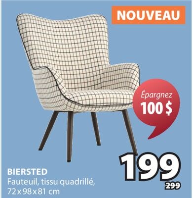 BIERSTED Fauteuil