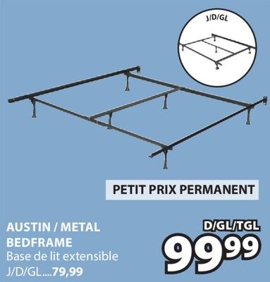 AUSTIN / METAL BEDFRAME