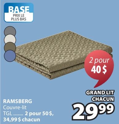 RAMSBERG Couvre-lit
