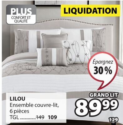LILOU Ensemble couvre-lit