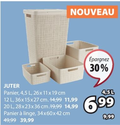 JUTER Panier
