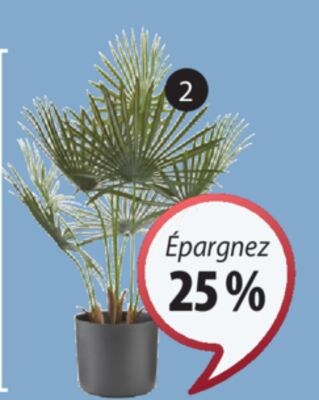 PLANTE ARTIFICIELLE EN POT JAKOB