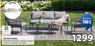 HOLMESTRAND Ensemble de jardin