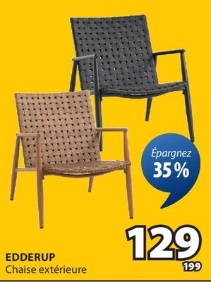 EDDERUP Chaise extérieure