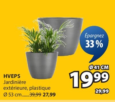 HVEPS Jardinière extérieure