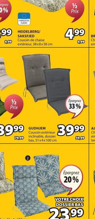 VATTRUP Table extérieure