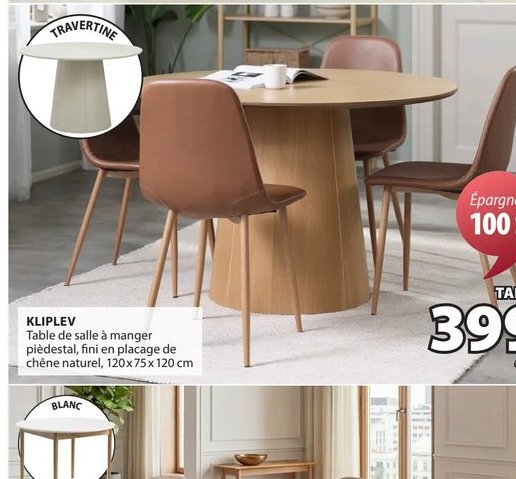 KLIPLEV Table de salle à manger