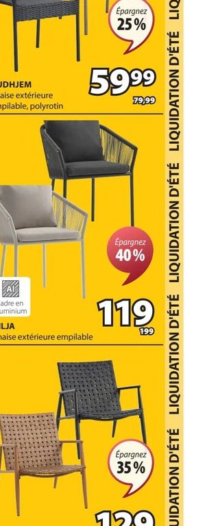 HALBREENE Chaise-cocon
