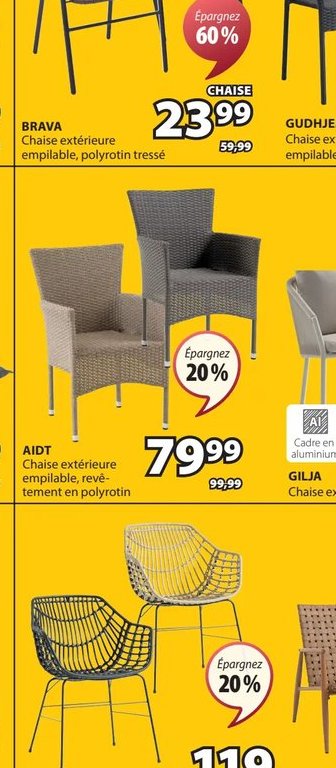 BORK Chaise-cocon suspendue