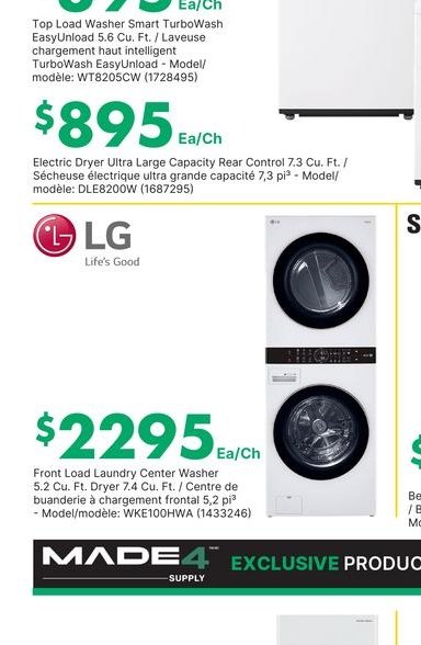 Electrolux Front Load Washer