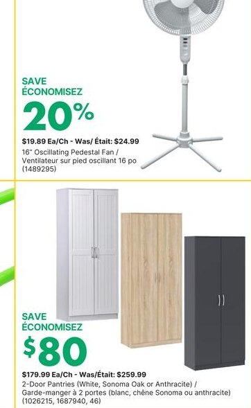 Visionair Oscillating Pedestal Fan