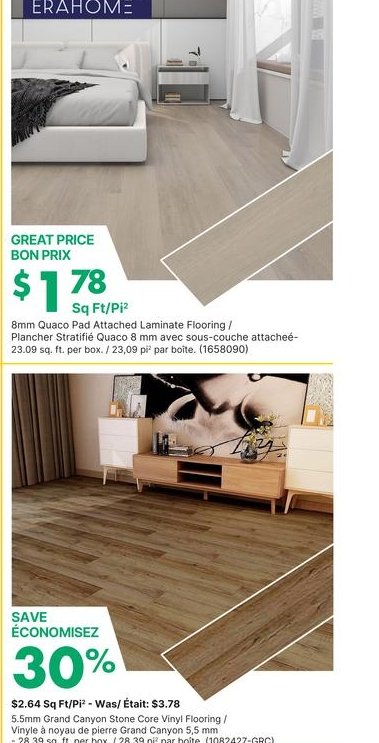 Erahome Vinyl Plank Flooring