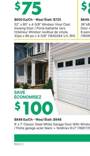 Vinyl Clad Outswing Door