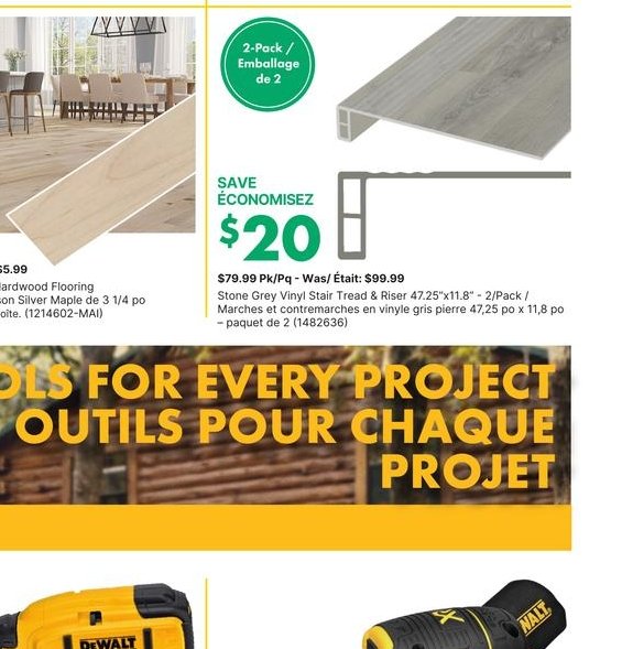 5-Inch Oakley Vinyl Plank Flooring