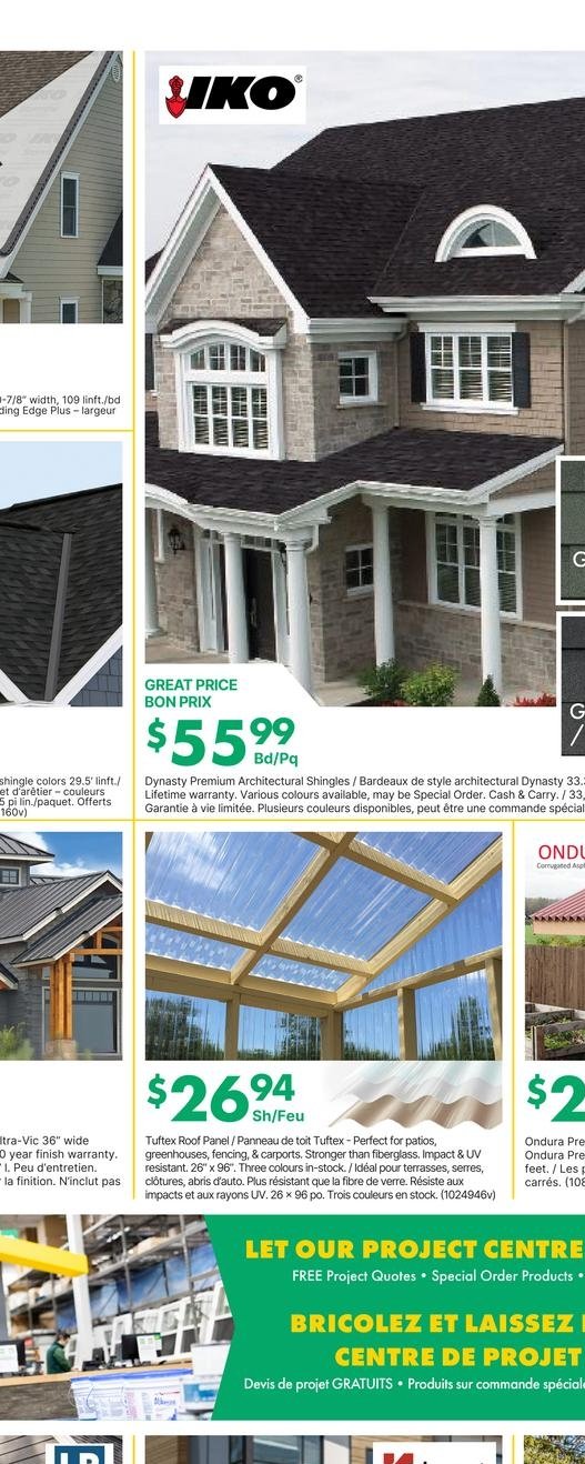 IKO Dynasty Premium Architectural Shingles