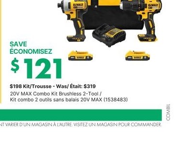 DeWALT 20V Cordless Brushless 5-in Orbit Sander
