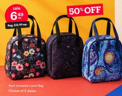 Pack Insulated Lunch Bag