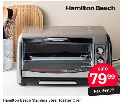 Hamilton Beach Stainless Steel Toaster Oven