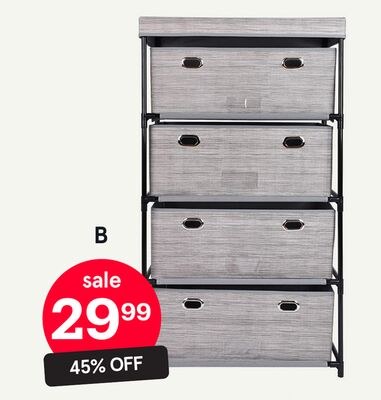 B Softstor Fabric Cabinet
