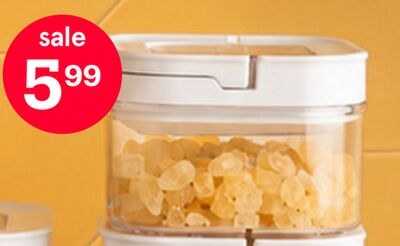 Easylock Acrylic Canisters