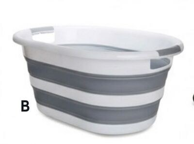 Pop 'N Fold Collapsible Laundry Basket