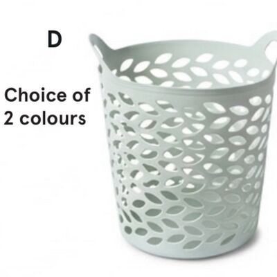 Fleur Laundry Hamper