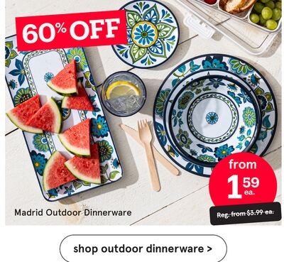 Madrid Outdoor Dinnerware
