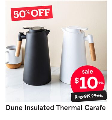 Dune Insulated Thermal Carafe