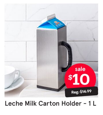 Leche Milk Carton Holder - 1 L