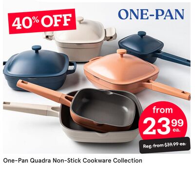 One-Pan Quadra Non-Stick Cookware Collection