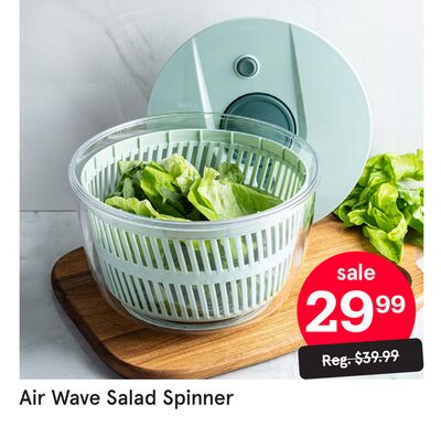 Air Wave Salad Spinner
