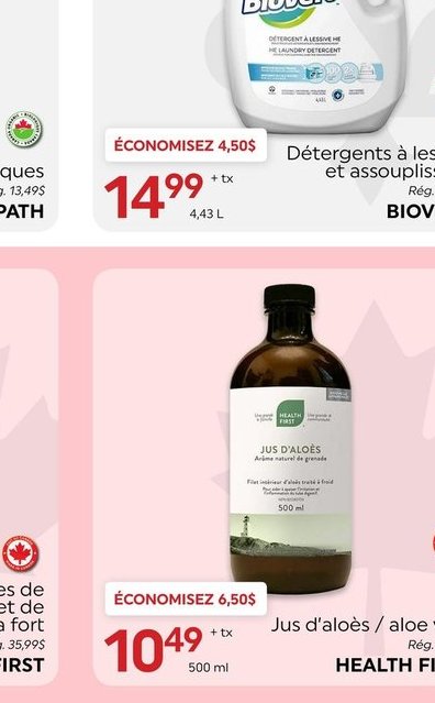 Détergents à lessive et assouplisseur BIOVERT