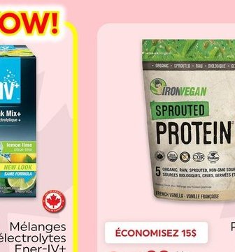 Iron Vegan Sprouted Protein